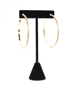 Fashion Hoop Earrings EH702860 GOLD